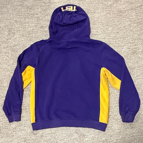 LSU Tigers Purple and Gold Hoodie Sweatshirt - Picture 6 of 8